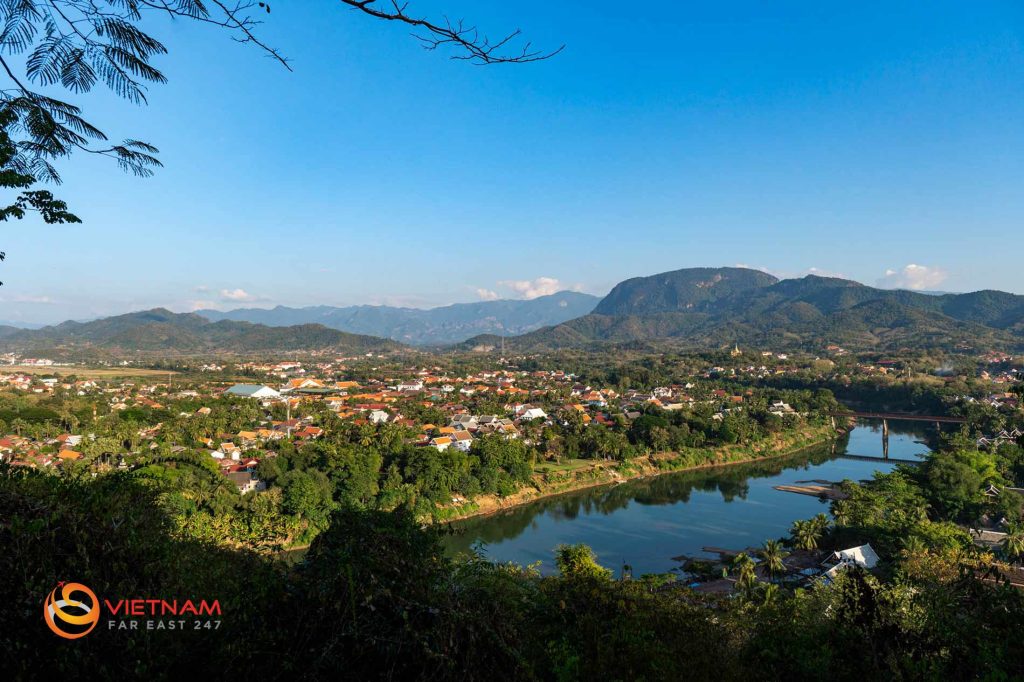 תצפית על העיר לואנג פראבנג