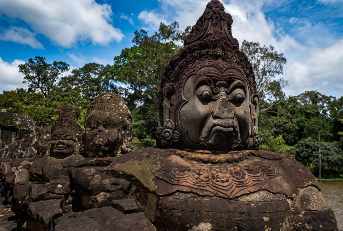 Angkor Tom - Gate Faces -NS